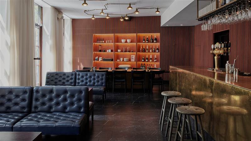 Best Hotel in Copenhagen - Hotel Danmark Lobby Bar