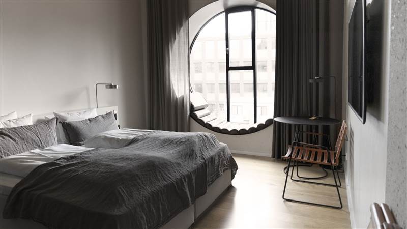 Hotel Ottilia Deluxe Room Bed