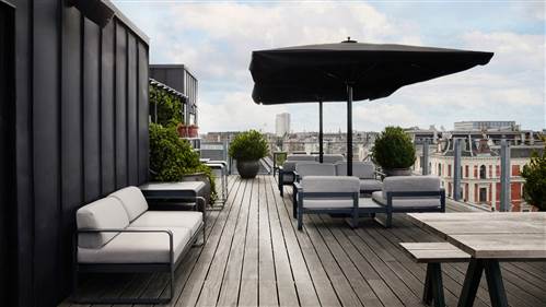 Hotel Danmark Rooftop Terrace