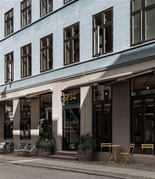 Hotel SP34 in Latin Quarter Copenhagen