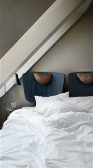Copenhagen Apartment Hotel - Cozy Bed under Sloped Ceiling