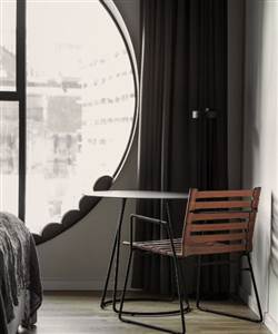 Hotel Ottilia Deluxe Room with round window
